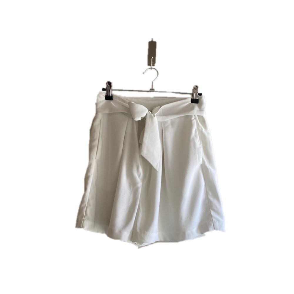 Naked Zebra high paperbag waist short